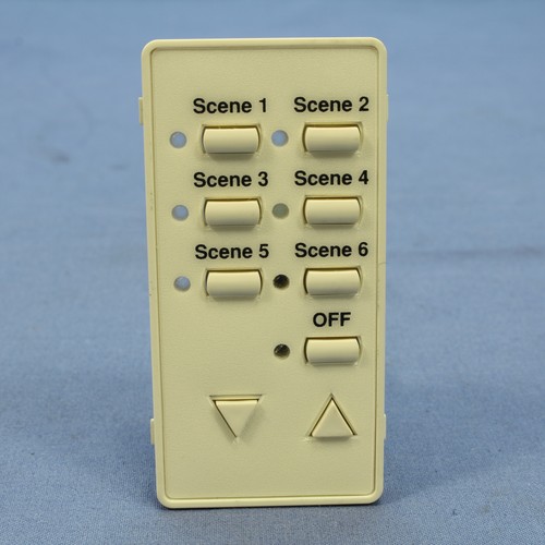 Leviton Almond Face Plate Color Change Kit For Decora 6-Scene Controller DCK6S-A - Imagen 4 de 6
