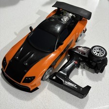 Jada Toys Fast  Furious Han  s Mazda RX-7 Drift RC Car 1/10 Scale 2.4Ghz Remote