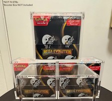 Pokemon Magnetic Booster Box Thick 8mm 5mm Acrylic Case Protective Display