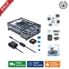 Raspberry Pi 4B Protective Case with Ventilated Design, Cooling  Power Features