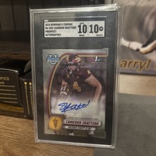 cameron skattebo autograph