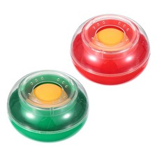 Finger Humidifier, 2 Piece 3 Inch Non-Slip, Red/Green