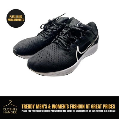 Nike Air Zoom Pegasus 38 Women's Size 9.5 Running Shoes CW7358-002 Black 1526