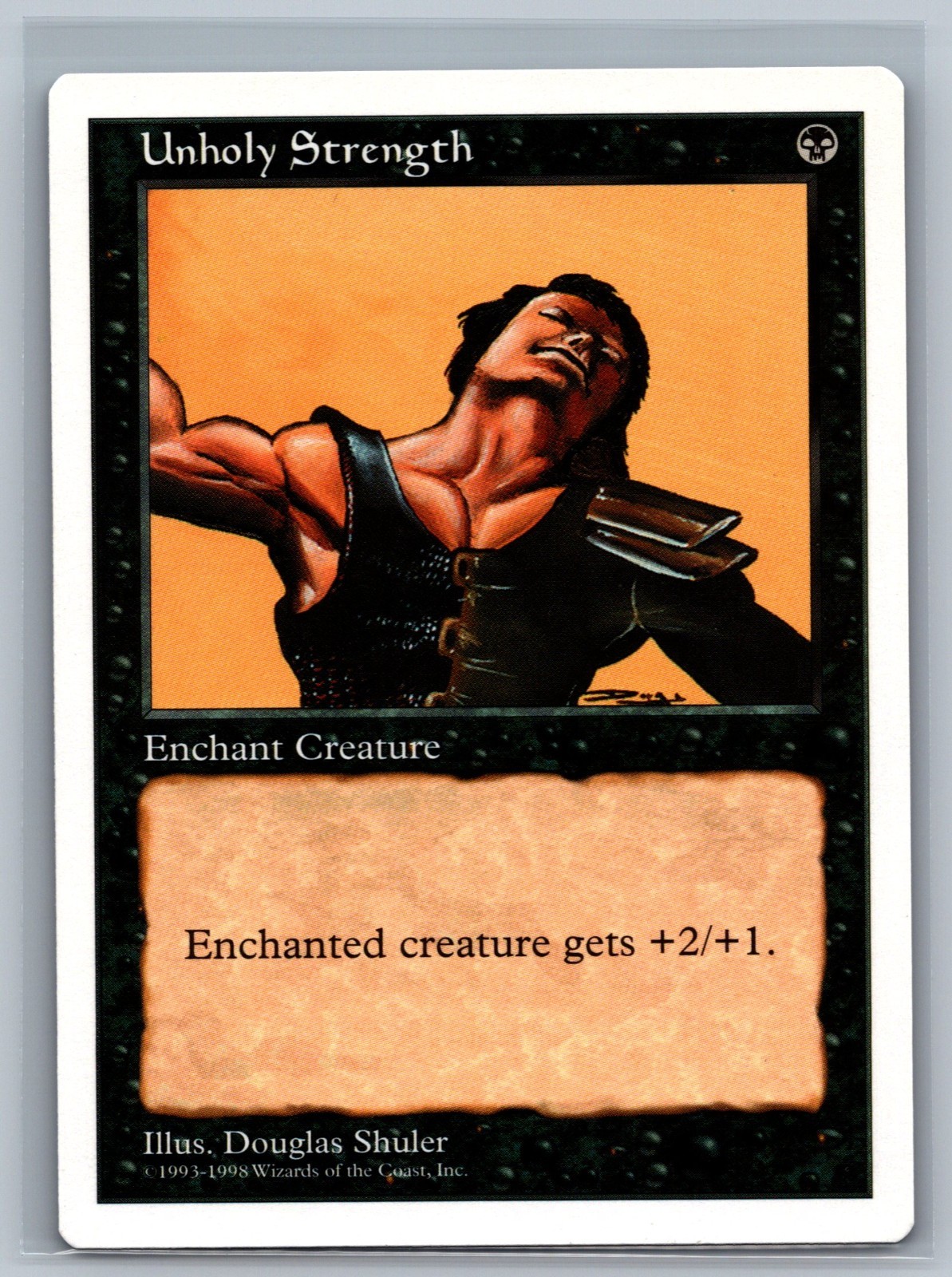 Magic The Gathering Anthologies Unholy Strength MTG TCG CCG