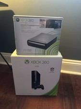 Microsoft Xbox 360 4GB Black HDMI 1080p Bundle HD DVD +2 Games & 10 HD DVD 🍿