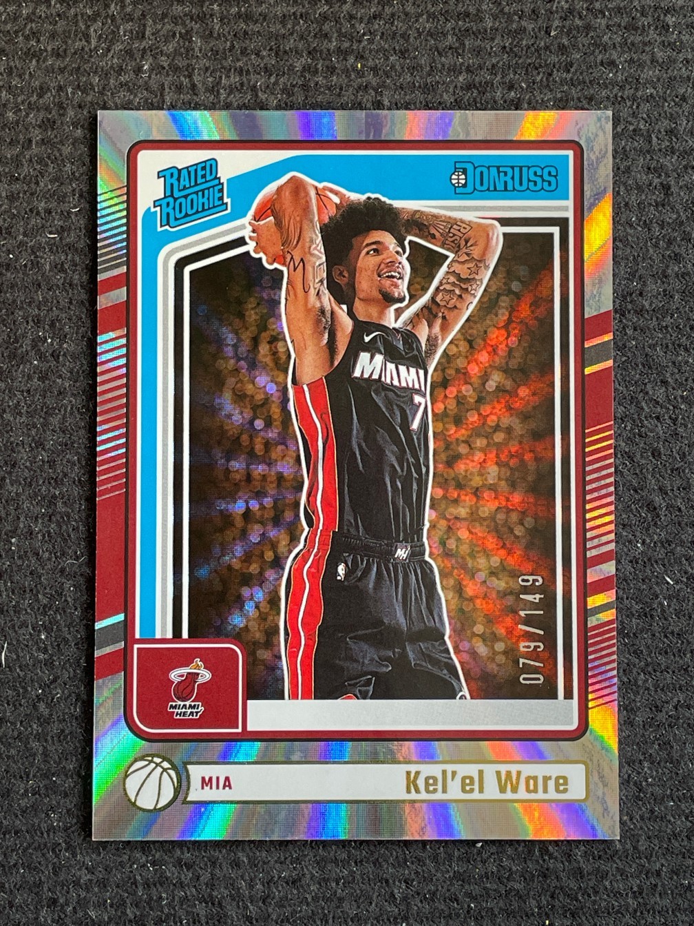 Kel'el Ware 2024-25 Panini Donruss Rated Rookie Holo Silver Laser 079/149 #221