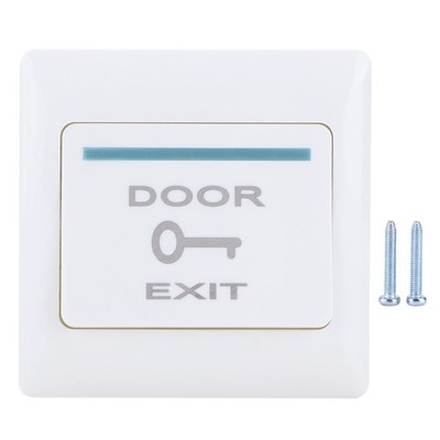 Door Exit Button 86 Type Fireproof Access Control System For Offices Communi SET