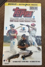2003 Topps Traded and Rookies Retail Bonus Box-10 Packs Plus 1 Extra Pack:110ct