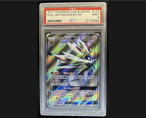 Solgaleo-GX graded PSA 9 for sale on eBay