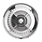 15" Lancer Hubcap with Chrome Center Bullet, Set Of 4