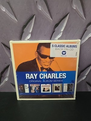 RAY CHARLES - ORIGINAL ALBUM SERIES - 5CD BOX - NEW SEALED