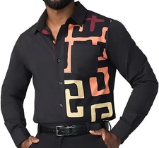Abiade Men's African Shirt Premium African Attire Button-Up