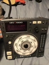 Denon DN-S1000 Professional DJ Turntable Tabletop CD CDJ MP3 Player Powers On