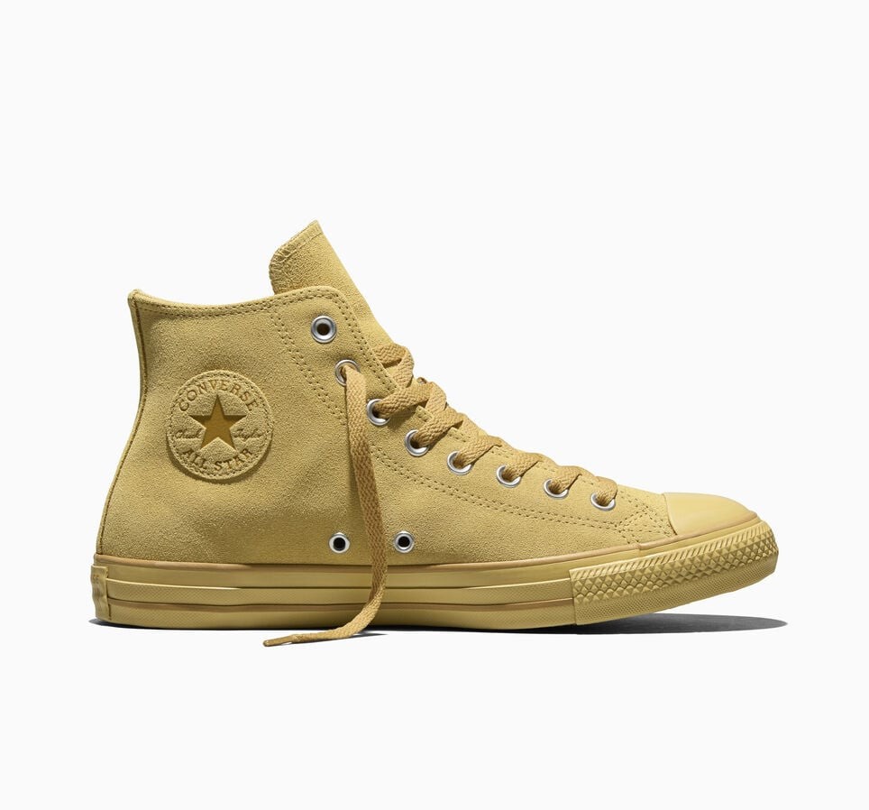 靴 CONVERSE JACK STAR GOLD SUEDE 28cm Converse Chuck Taylor All Star Suede High-Top Limited Edition