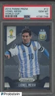 2014 Panini Prizm World Cup Soccer #12 Lionel Messi Argentina PSA 10