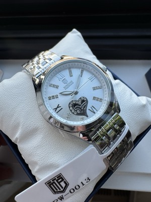 NIB Invicta MONTRES PRESTIGE MPW-0013 Crystal Heart Stainless Steel Watch Montres Prestige X Invicta Women main image 2