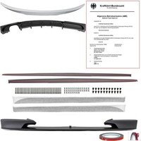 SET Sport-Performance Leisten Spoiler Diffusor Passend FüR BMW F30 Mit M-Paket