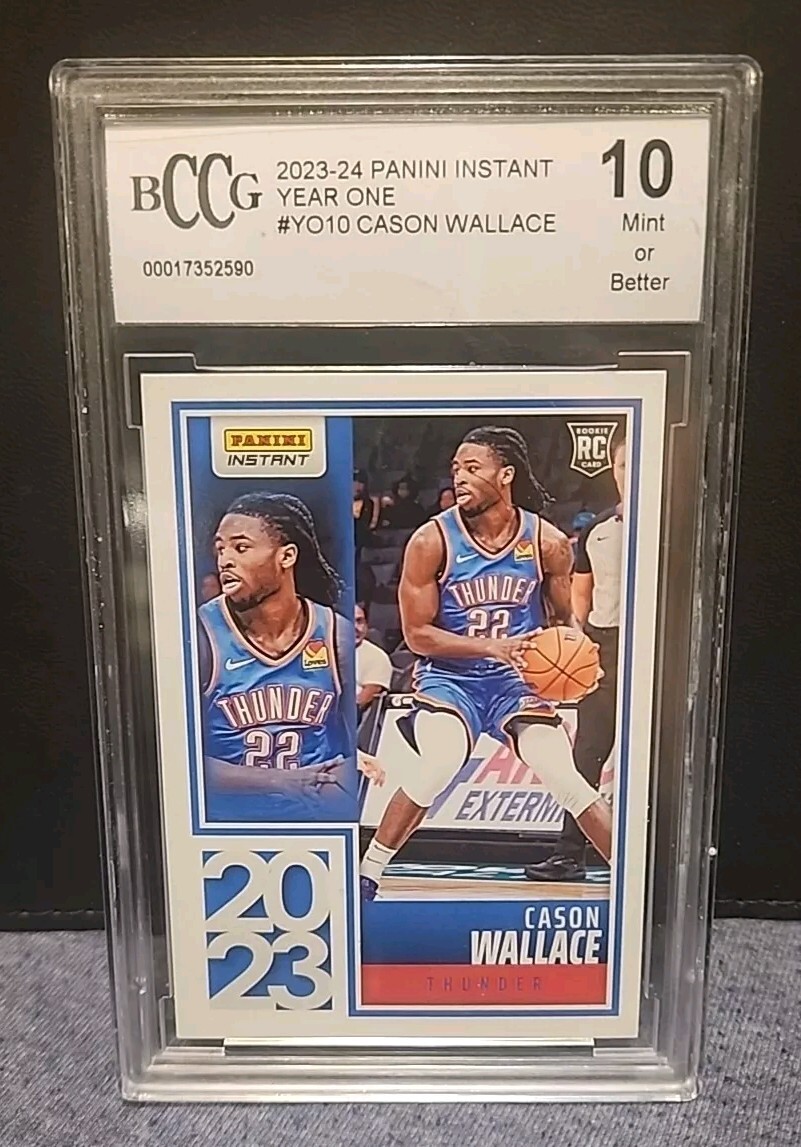 2023-24 Panini Instant Year One Cason Wallace #YO-10 BCCG 10