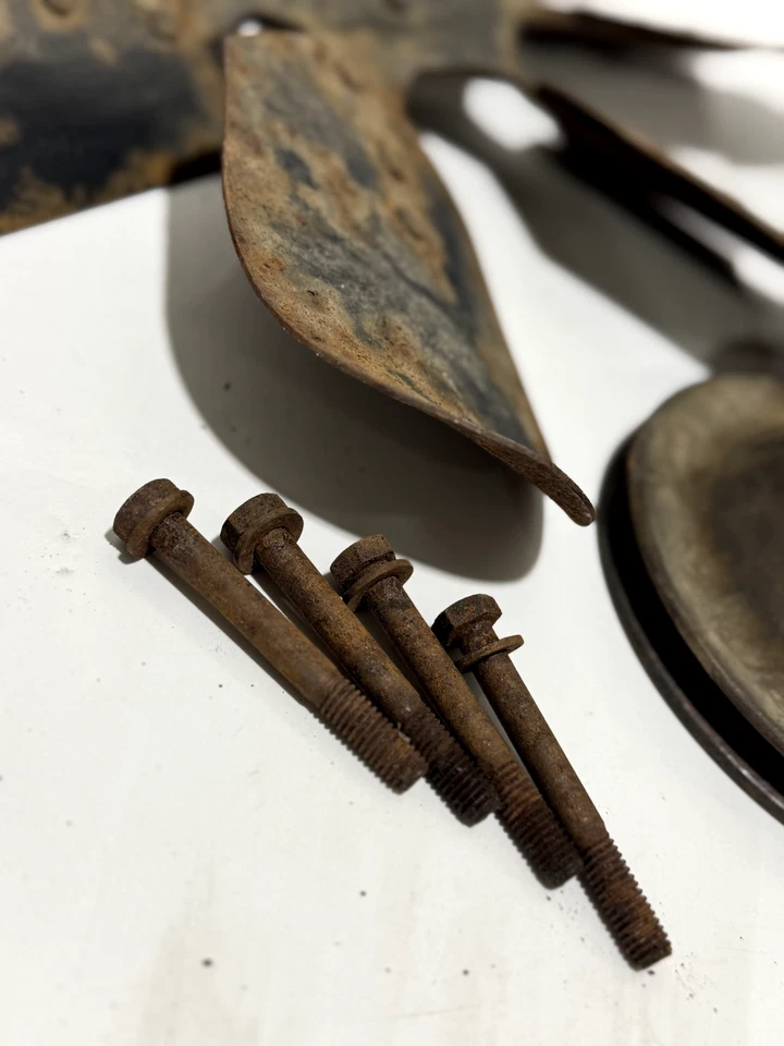 1975-1980 DODGE D100 D150 RAMCHARGER ENGINE 18 INCH 7 BLADE FAN & PULLEY OEM - Image 4 of 4