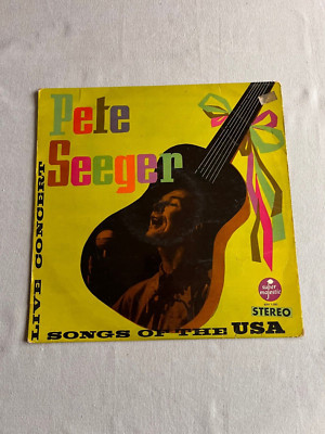 PETE SEEGER Songs of the usa LIVE CONCERT LP - BBH 1580