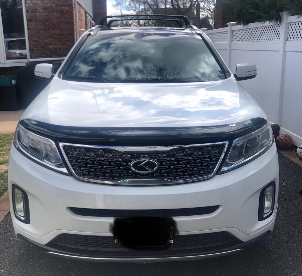 AVS BugFlector II Hood Protector Bug Shield Deflector for 2010-2015 Kia Sorento - Image 3 of 4