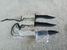 Tac Xtreme Knife  12 " Preowned Vg Condition 3 Lot