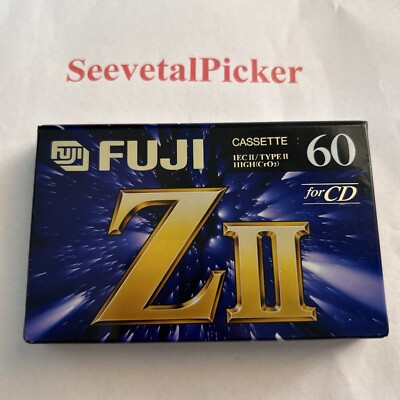 Fuji ZII 60 Ultimate High Position Type II Blank Audio Cassette -  Japan 1998