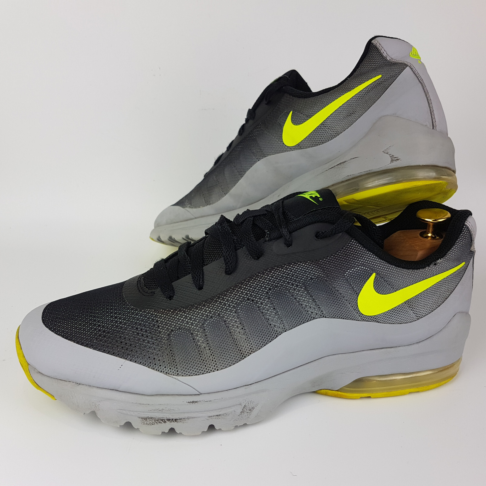 Read* Nike Air Max Invigor Wolf Grey Black Volt UK 11 Mens Trainers EU 46  US 12 | eBay