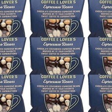 20X Trader Joe's Coffee Lovers Espresso Beans Chocolate Covered 2.5oz ea