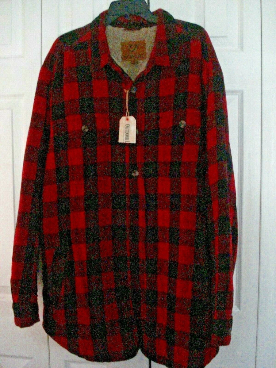 Outdoor life flannel shirt best sale jacket