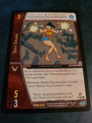 VS System: Donna Troy Wonder Girl, Amazon Warrior - DC Origins TCG - Teen Titans