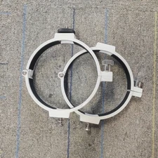 Pair of 142mm Metal OTA Rings – Robust Mounting Clamps for Telescopes ,Metal
