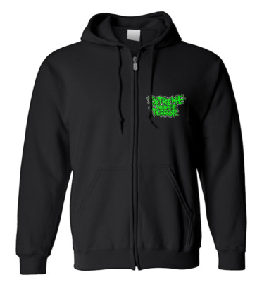 EXTREME NOISE TERROR - 'Hardcore Attack' Zip-Up Hoodie