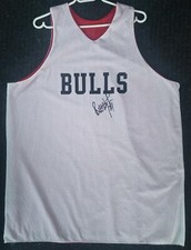 BILL WENNINGTON AUTO SIGNED CHICAGO BULLS JERSEY MENS XL LAST DANCE HOF no COA