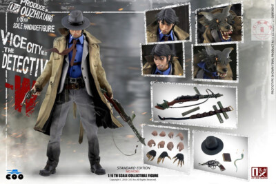 Coomodel & Ouzhixiang 1/6 Vc001 Vice City The Detective W Standard