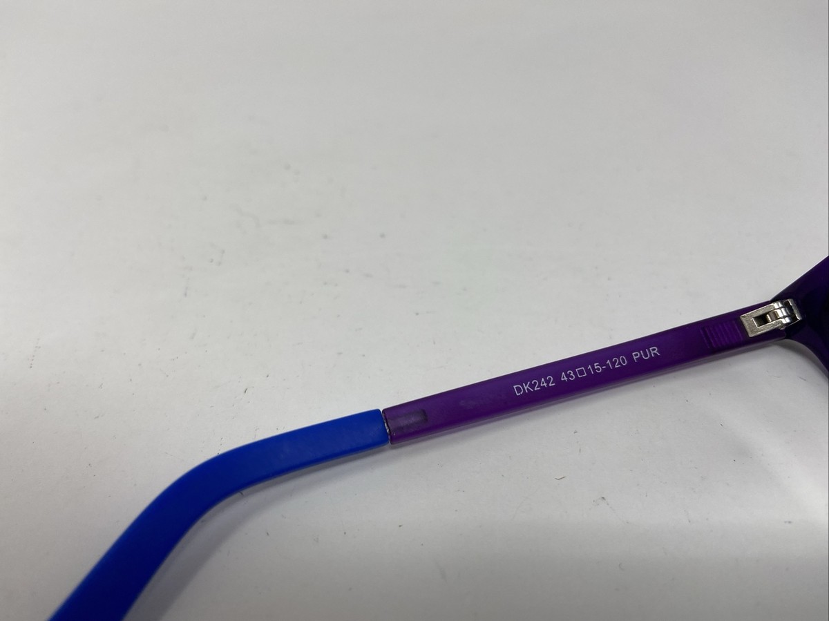D\'Amato Eyewear Dk242 Pur Purple Blue Authentic Eyeglasses 43-15-120 D main image 2