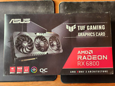 ASUS TUF Gaming Radeon RX 6800 XT OC 16GB GDDR6 Graphics ASUS TUF Gaming Radeon RX 6800 XT OC 16GB GDDR6 Graphics