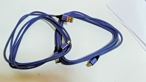 Micro USB Data Sync Charger Charging Cable Cord for Samsung S6 S7 Android LG HTC
