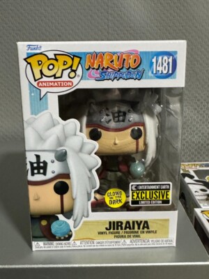 Funko Pop Naruto Shippuden : Jiraiya with Rasengan Entertainment Earth gitd