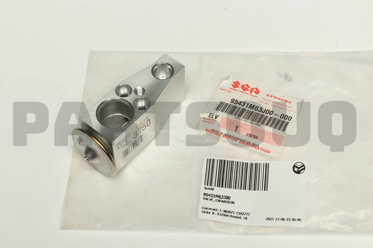 95431M63J00 Genuine Suzuki VALVE, EXPANSION 95431-M63J0-0 | eBay 