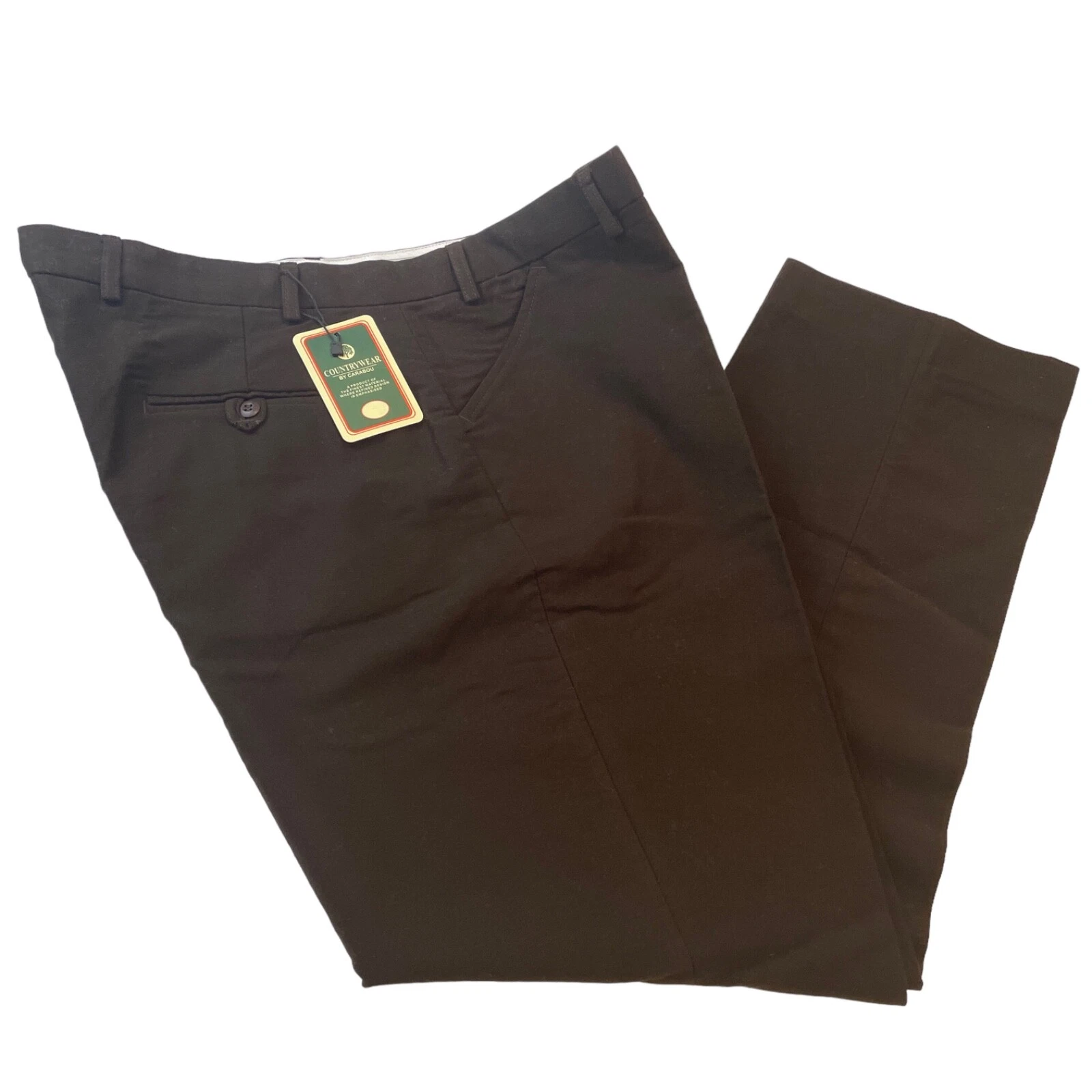 Carabou Moleskin Trouser Pants Men’s 44/31 Brushed Cotton Hunting Fishing Casual
