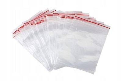 Grip Seal Wiederverschließbare Plastiktüten 100 Stück Zip Lock Aufbewahrungs Ver