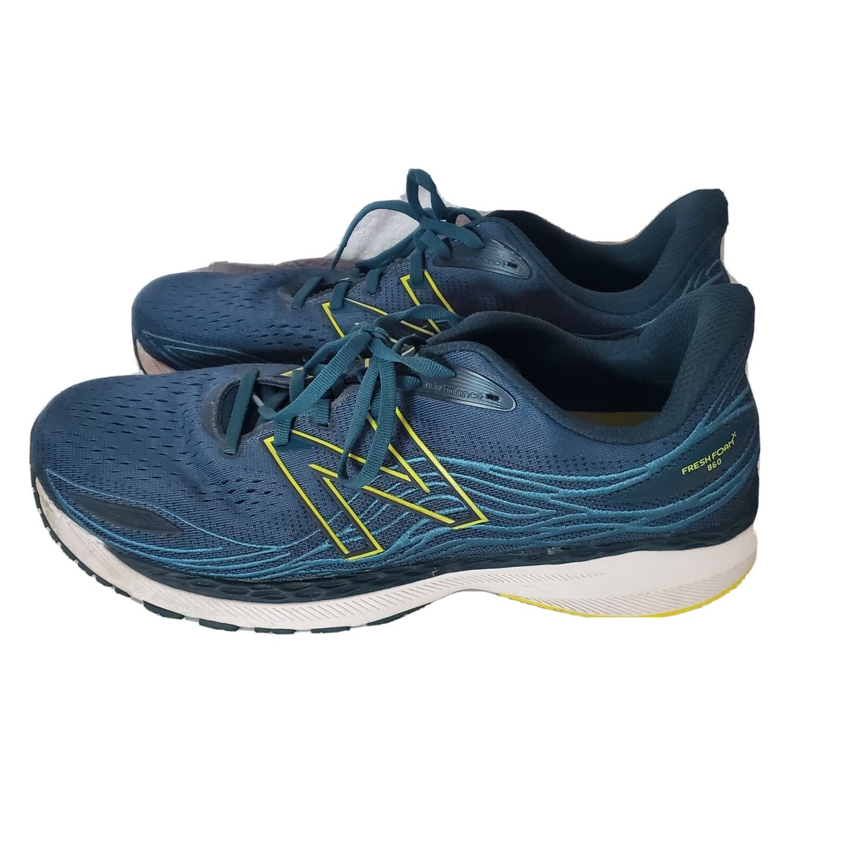 New Balance Fresh Foam 860v10 Running Shoe Mens sz 13 Blue White
