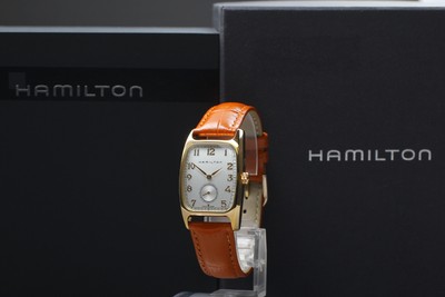 [Exc+5 Box] Hamilton American Classic Boulton H134110 Men's Quartz Watch JAPAN