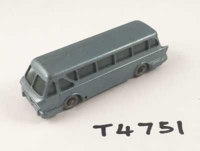 VINTAGE MATCHBOX LESNEY # 40B LEYLAND TIGER COACH ORIGINAL DIECAST BUS 1961 SPW