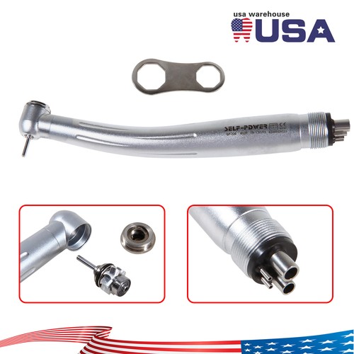 Dental High Speed Handpiece 4H Push Button hand piece Turbine Fit NSK JKN - Picture 12 of 12