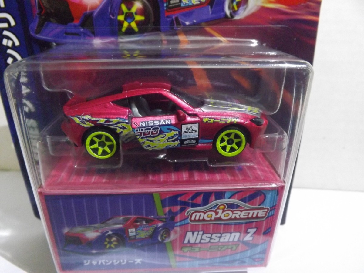 Majorette Nissan Z Japan Series Tuning Parts Included 1/64
