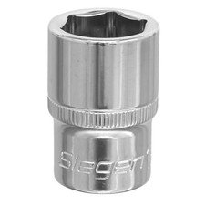 Sealey WallDrive Socket 18mm 1/2"Sq Drive Chrome Vanadium Steel Socket S0656