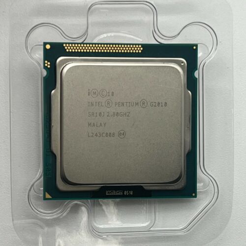 Intel Pentium G2010 2.80GHz Dual-Core CPU Processor SR10J LGA1155 Socket - Picture 1 of 2