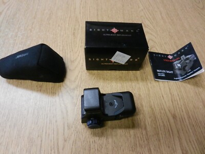 Sight Mark Ultra Shot Reflex Rifle Sight Model SM13005 Works * Needs Battery Use